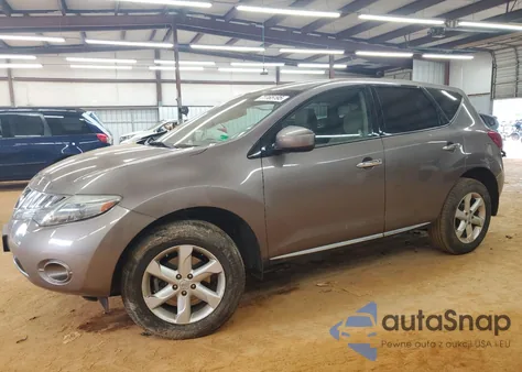2009 Nissan Murano S z USA, uszkodzony, nr VIN JN8AZ18W49W120276